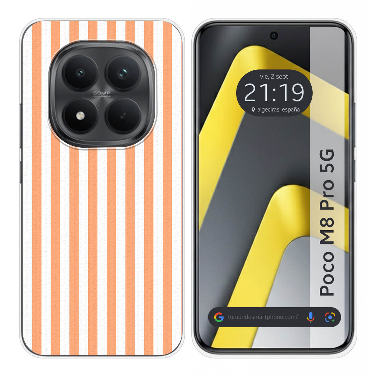 Funda Silicona para Xiaomi Poco M8 Pro 5G...