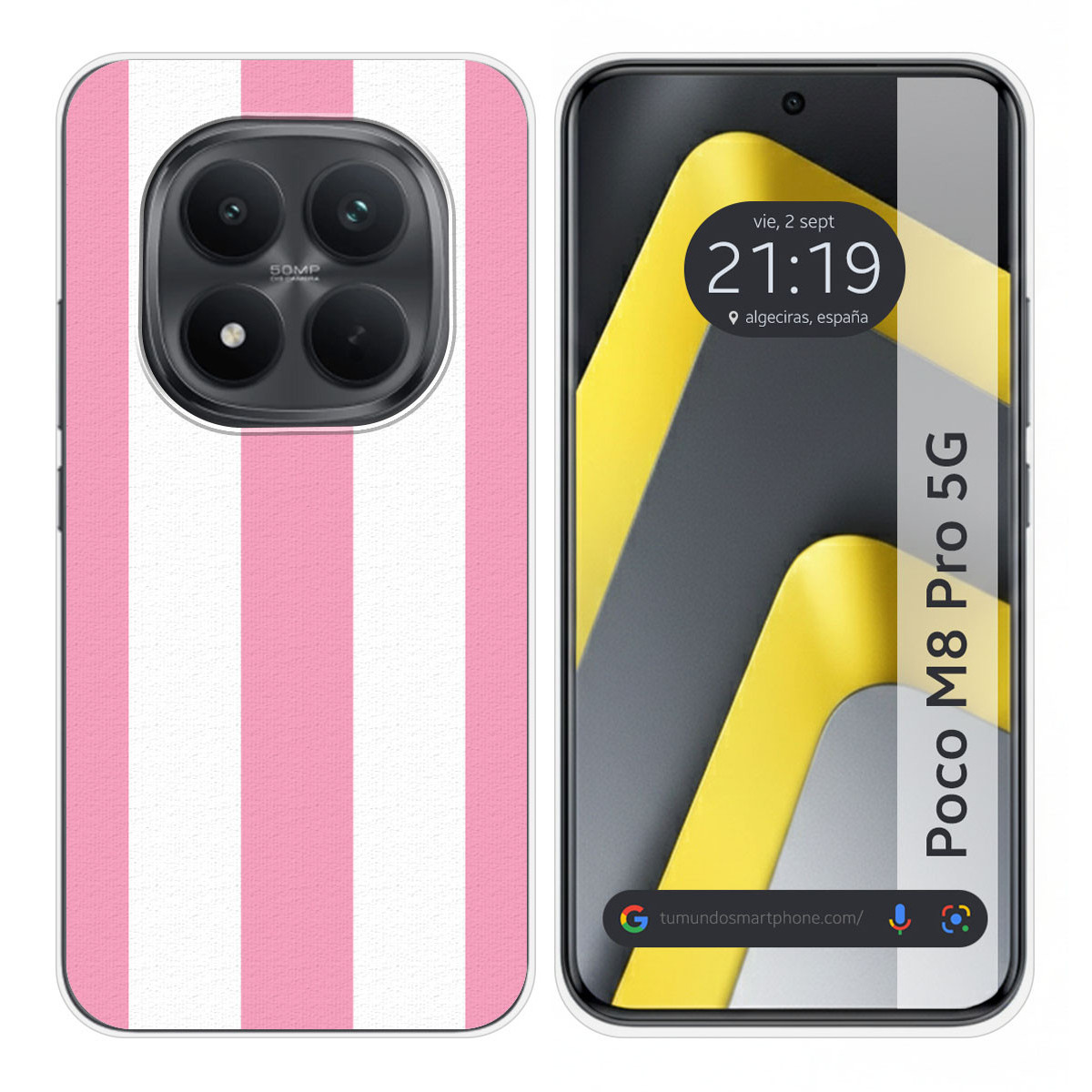 Funda Silicona para Xiaomi Poco M8 Pro 5G...