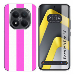 Funda Silicona para Xiaomi Poco M8 Pro 5G diseño Lines 09...