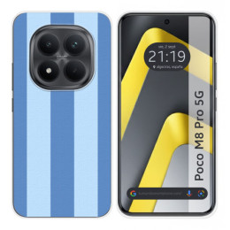 Funda Silicona para Xiaomi Poco M8 Pro 5G diseño Lines 10...