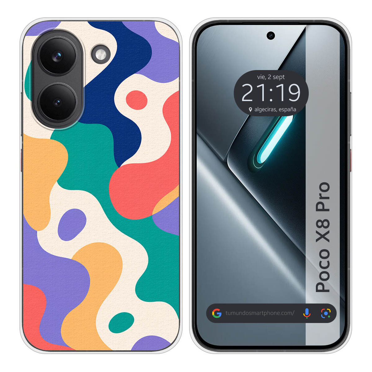 Funda Silicona para Xiaomi Poco X8 Pro 5G...