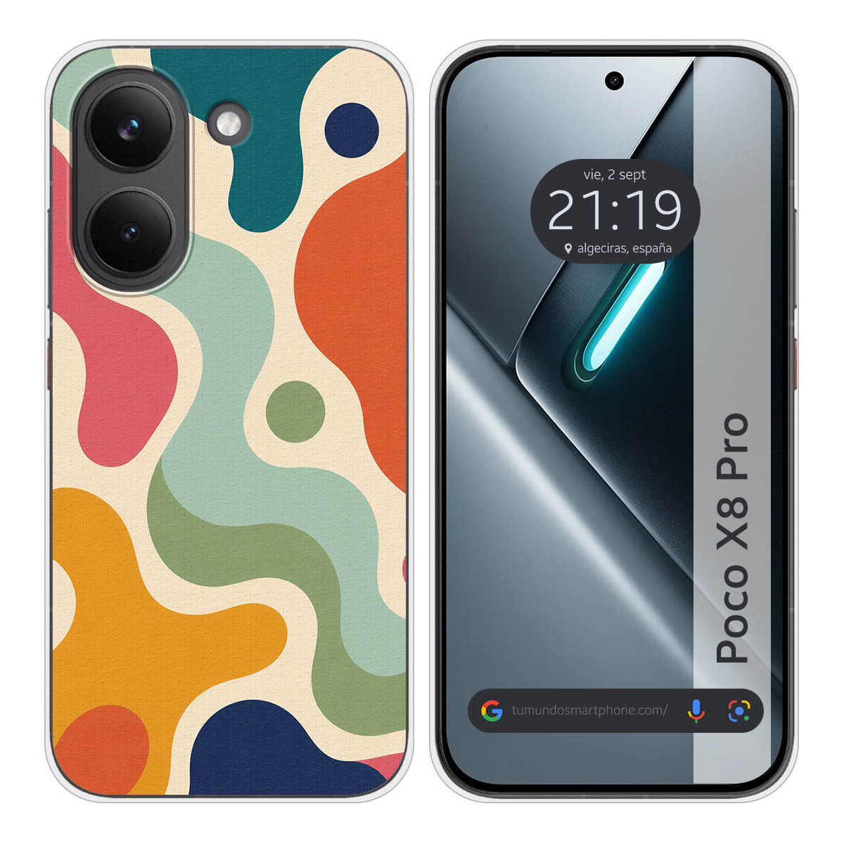 Funda Silicona para Xiaomi Poco X8 Pro 5G...