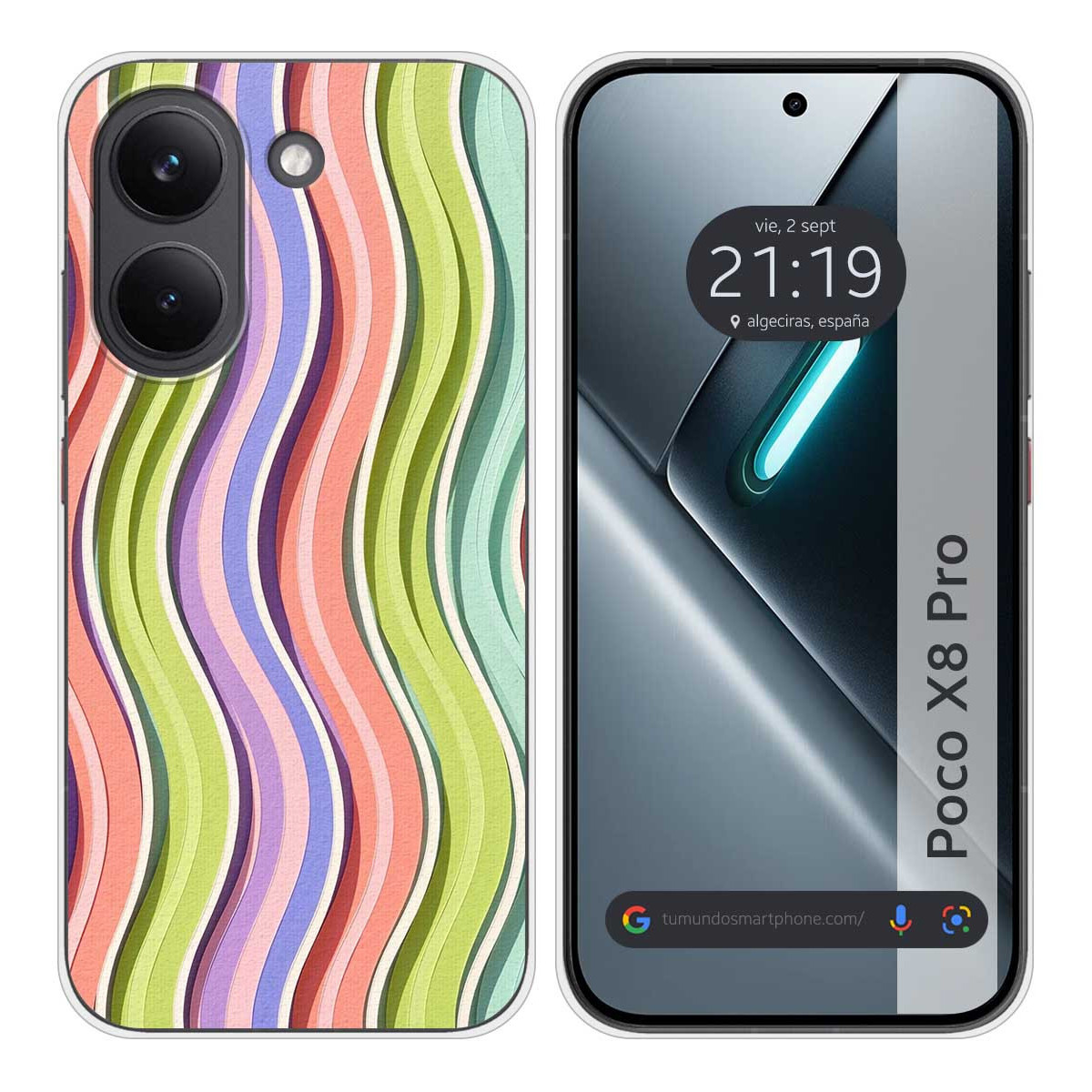 Funda Silicona para Xiaomi Poco X8 Pro 5G...