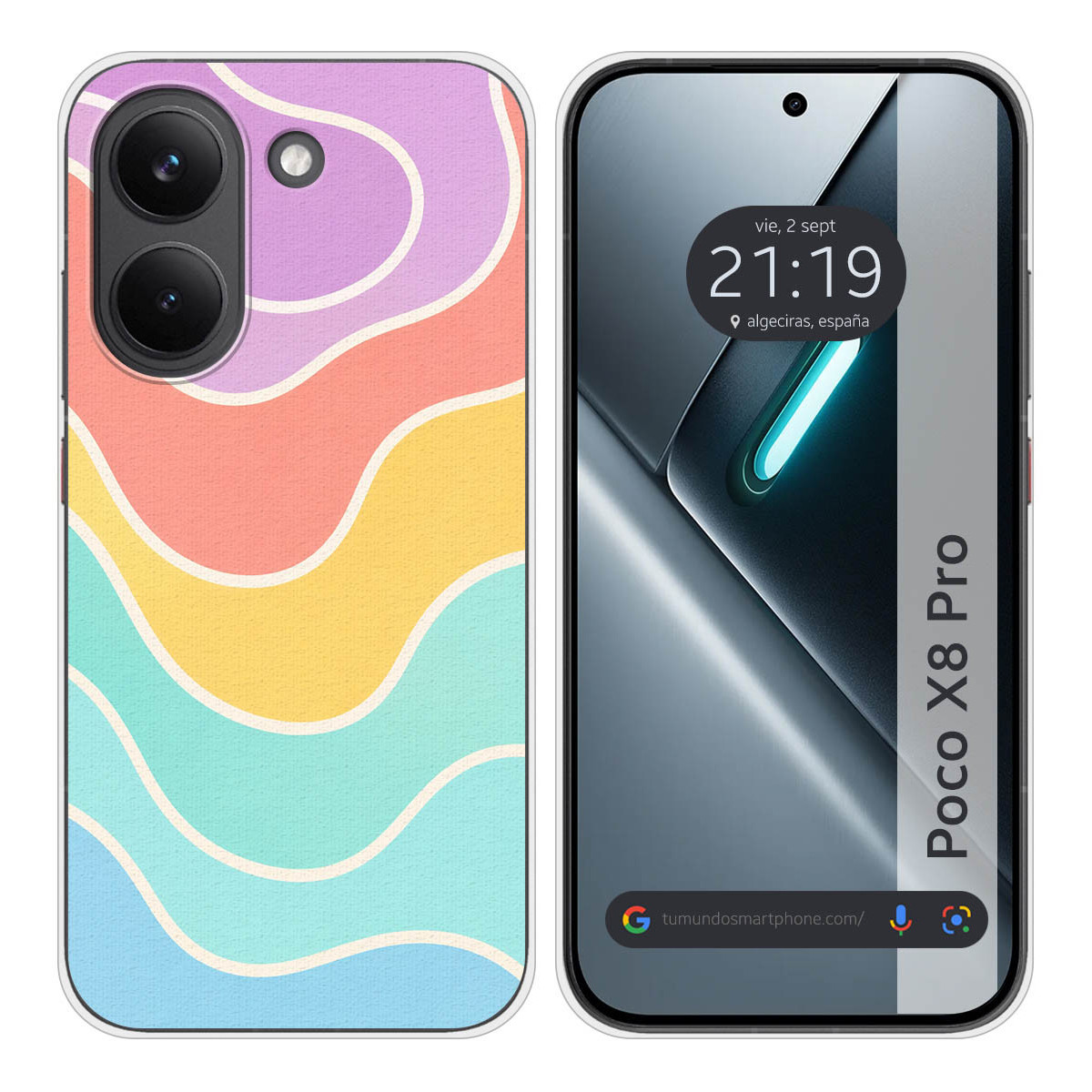 Funda Silicona para Xiaomi Poco X8 Pro 5G...