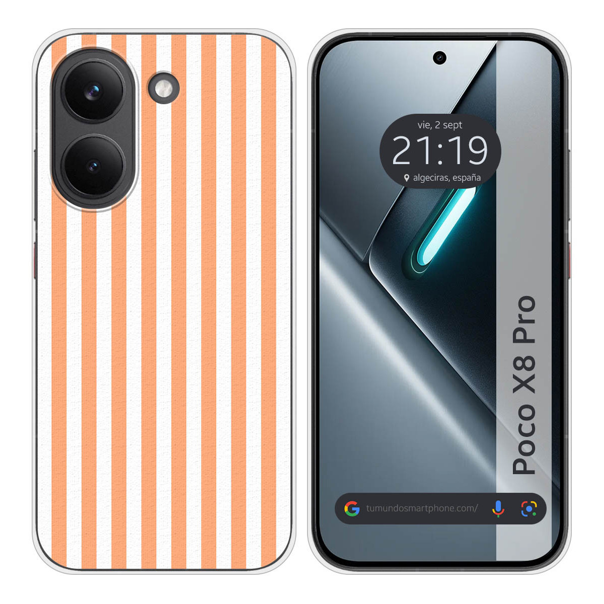 Funda Silicona para Xiaomi Poco X8 Pro 5G...