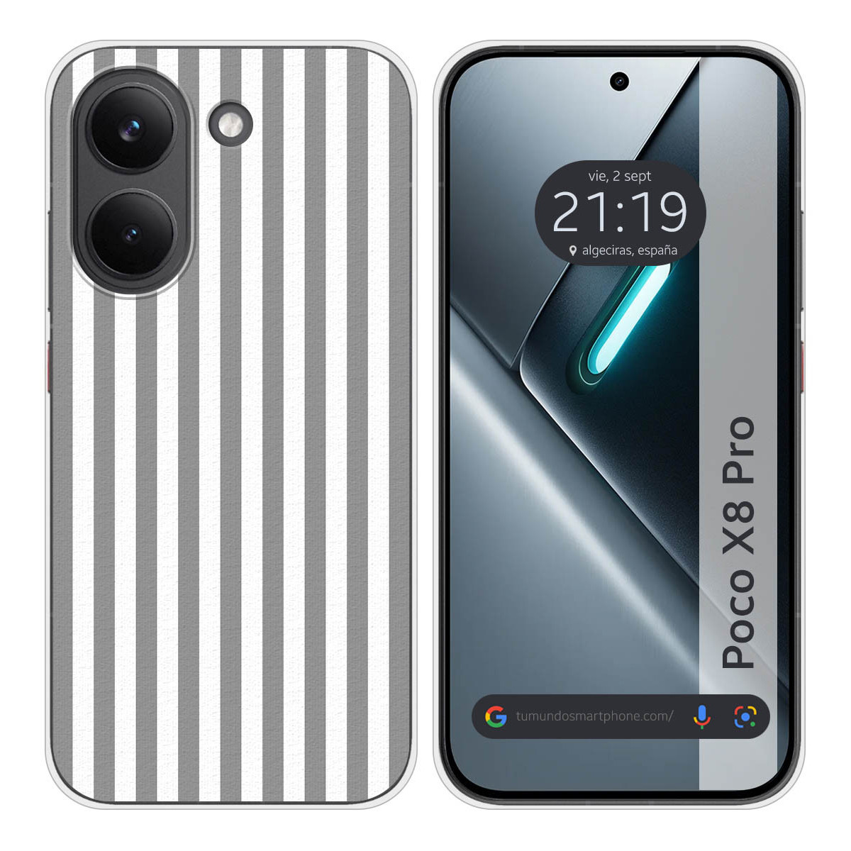 Funda Silicona para Xiaomi Poco X8 Pro 5G...