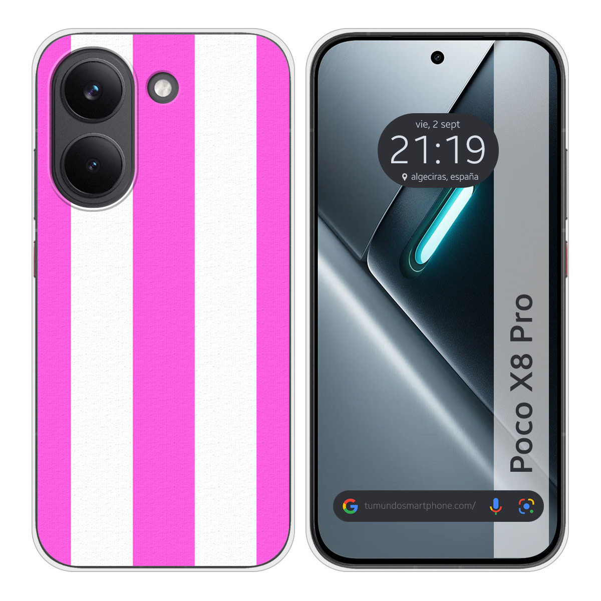 Funda Silicona para Xiaomi Poco X8 Pro 5G...