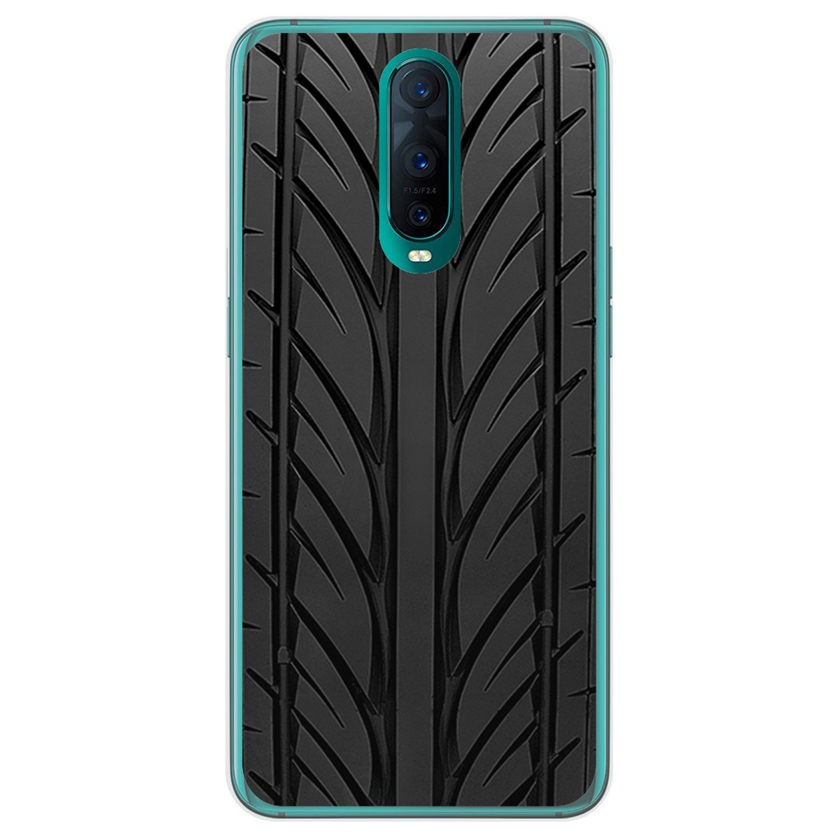 Funda Gel Tpu para Oppo RX17 Pro diseño Neumatico Dibujos