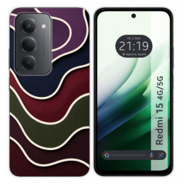 Funda Silicona para Xiaomi Redmi 15 4G / 5G diseño Splash...