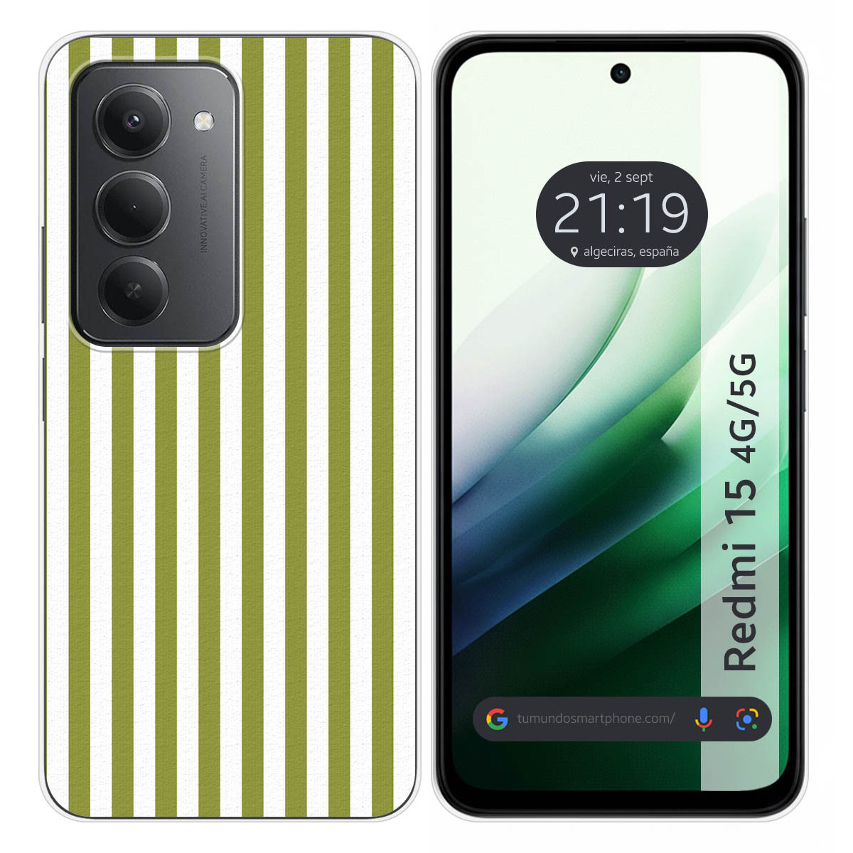 Funda Silicona para Xiaomi Redmi 15 4G / 5G...