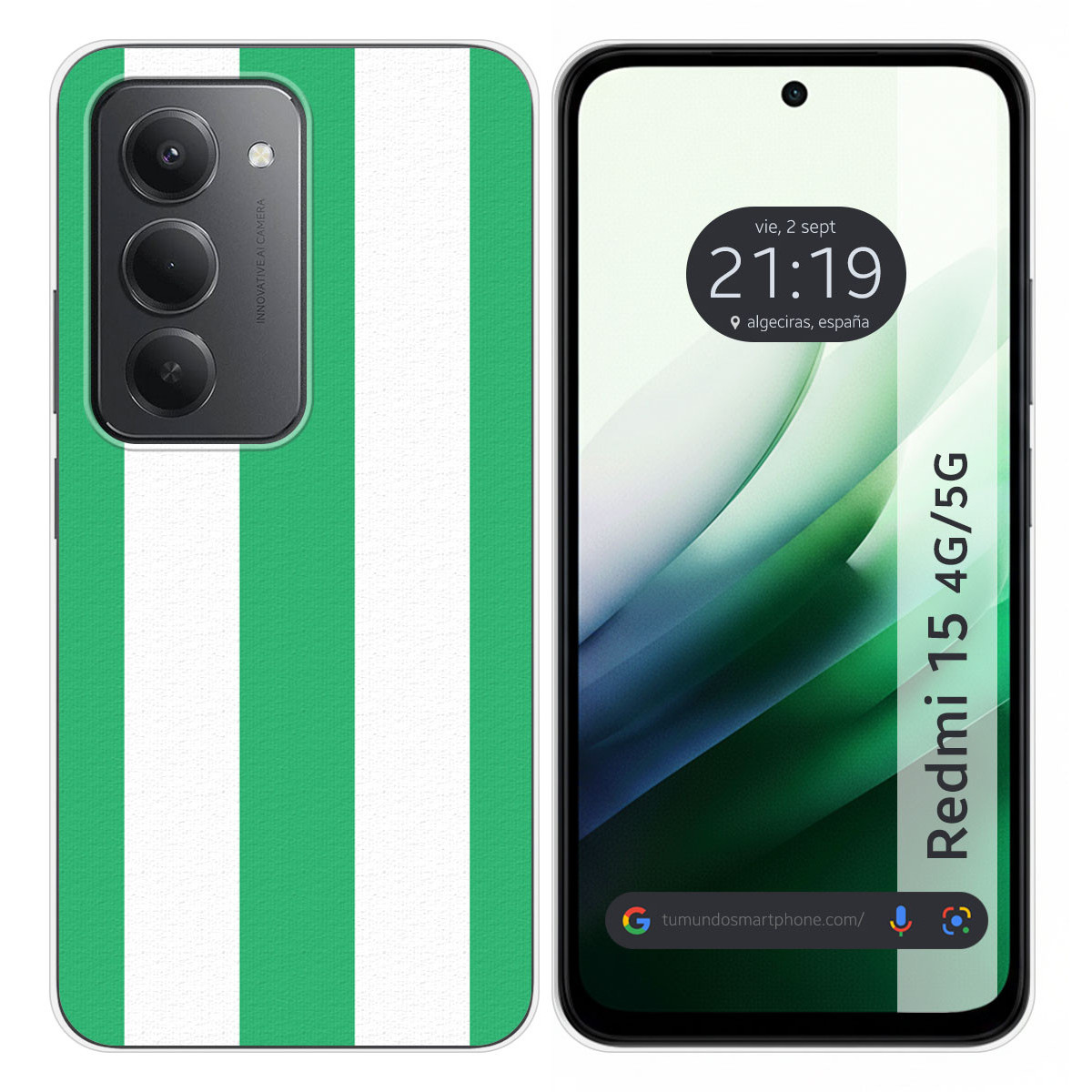 Funda Silicona para Xiaomi Redmi 15 4G / 5G...