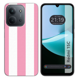 Funda Silicona para Xiaomi Redmi 15C 4G / 5G diseño Lines...