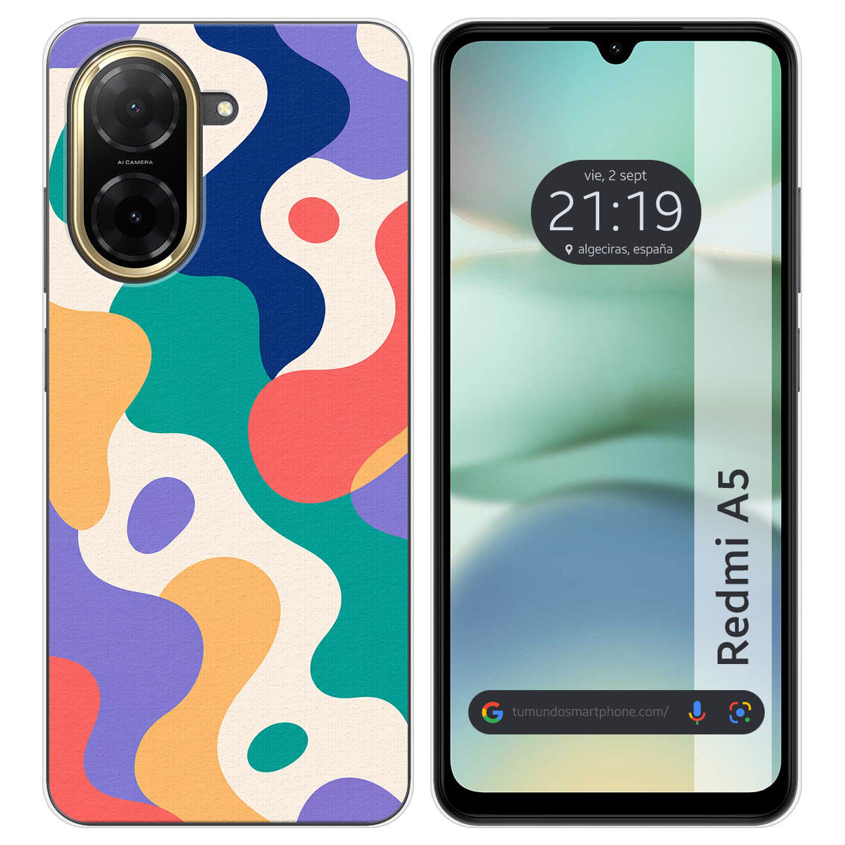 Funda Silicona para Xiaomi Redmi A5 diseño...