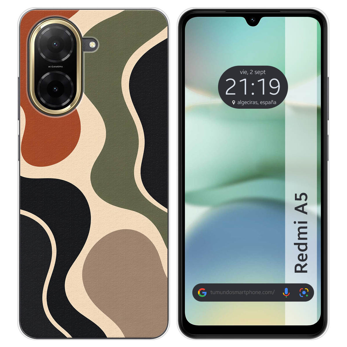 Funda Silicona para Xiaomi Redmi A5 diseño...