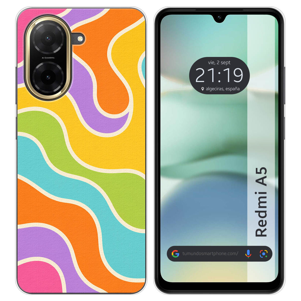 Funda Silicona para Xiaomi Redmi A5 diseño...