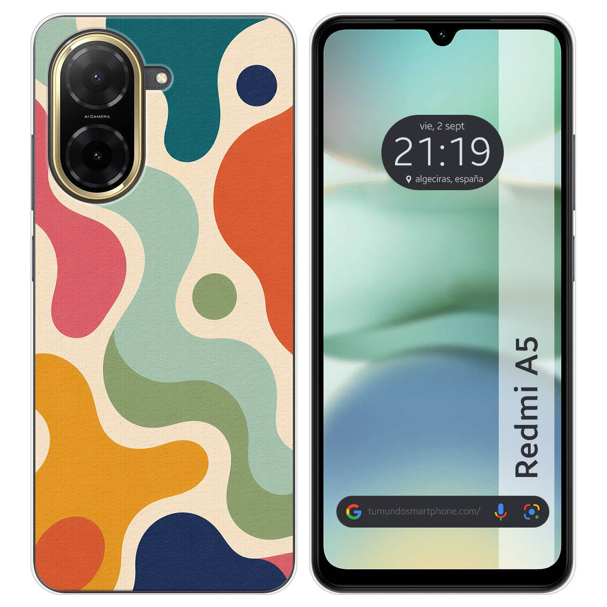 Funda Silicona para Xiaomi Redmi A5 diseño...