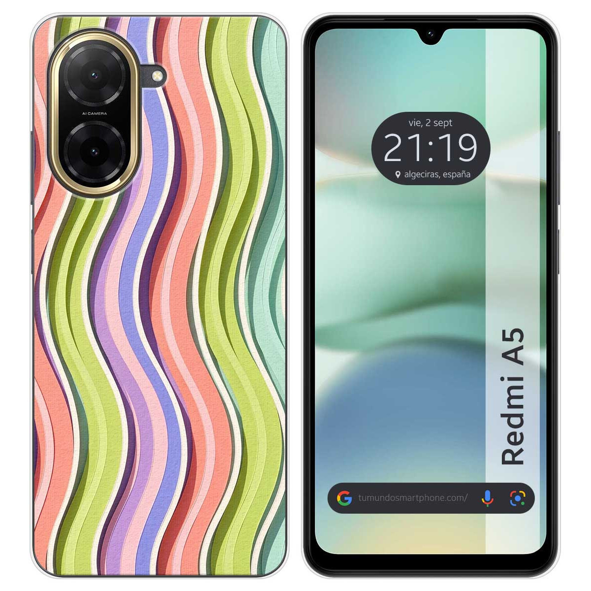 Funda Silicona para Xiaomi Redmi A5 diseño...