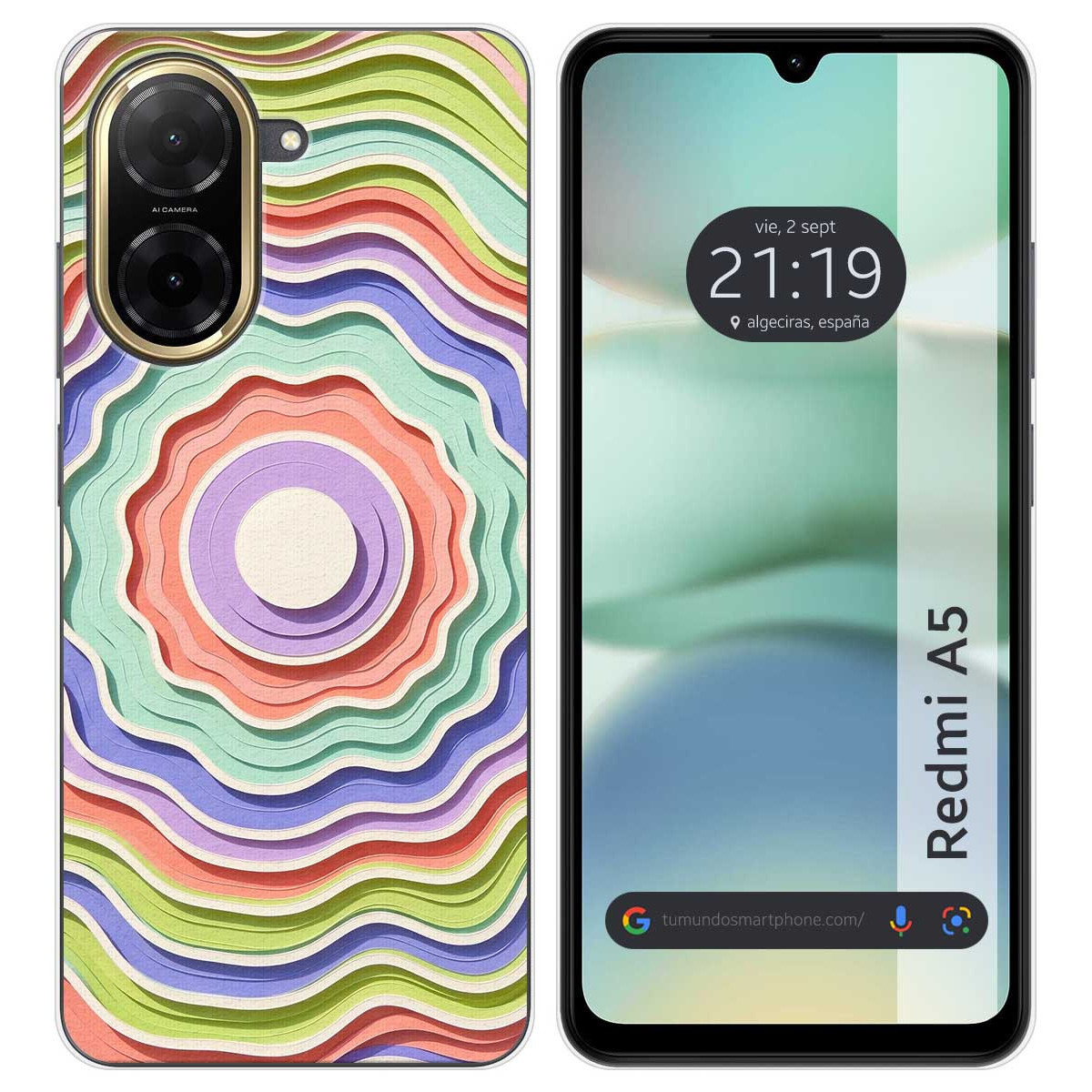Funda Silicona para Xiaomi Redmi A5 diseño...