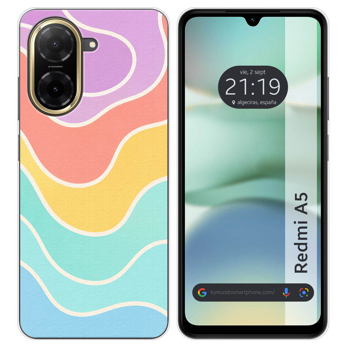Funda Silicona para Xiaomi Redmi A5 diseño...