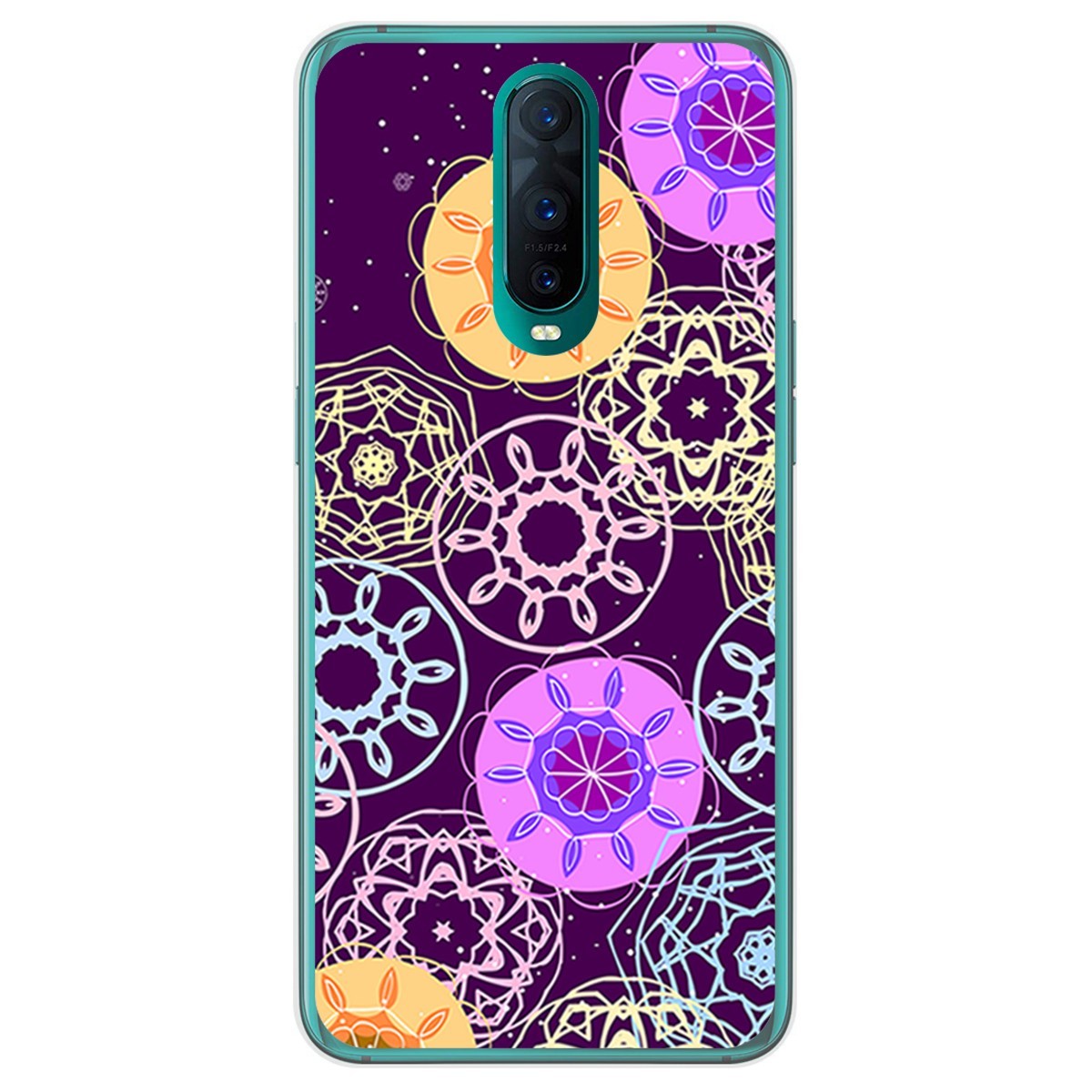 Funda Gel Tpu para Oppo RX17 Pro diseño Radial Dibujos