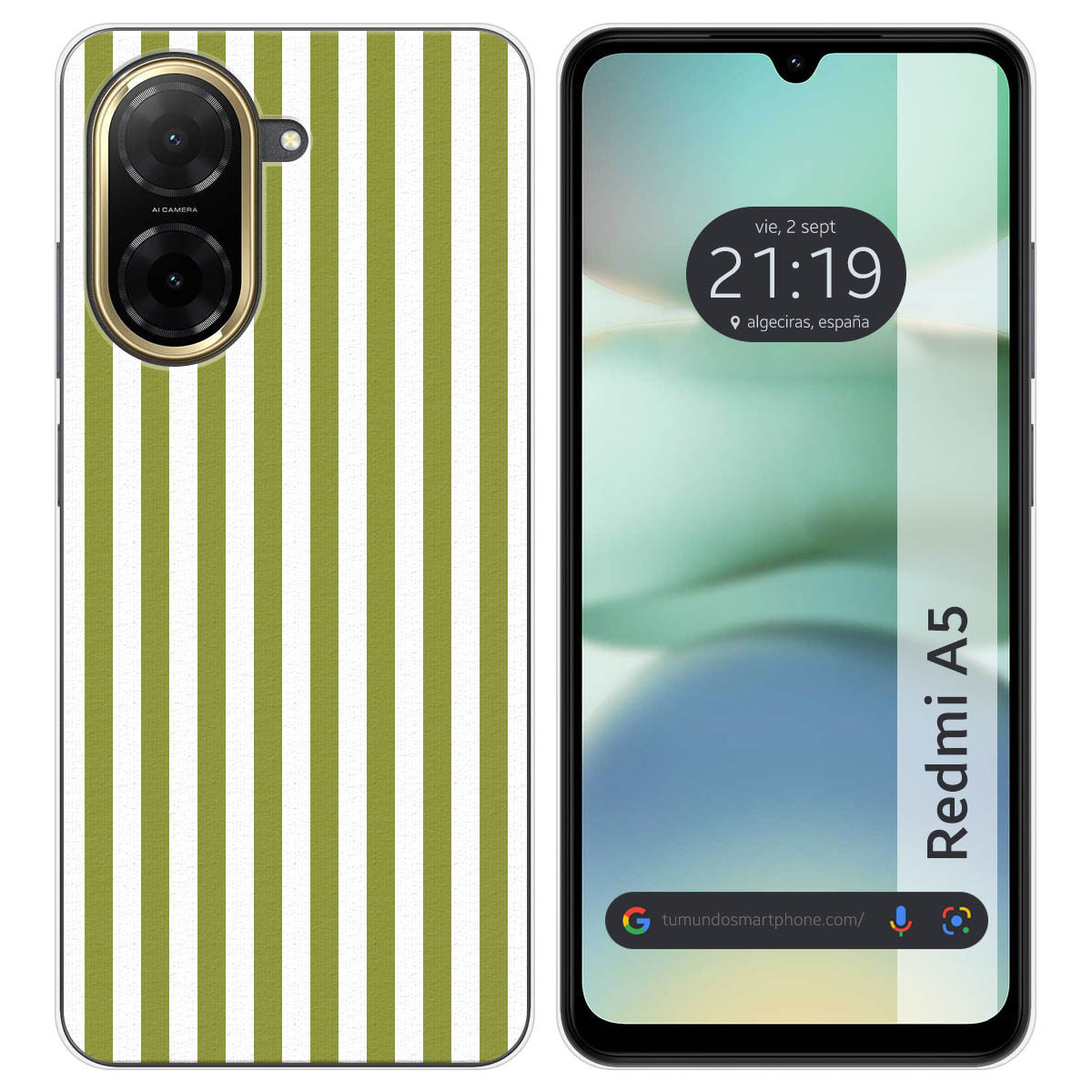 Funda Silicona para Xiaomi Redmi A5 diseño...