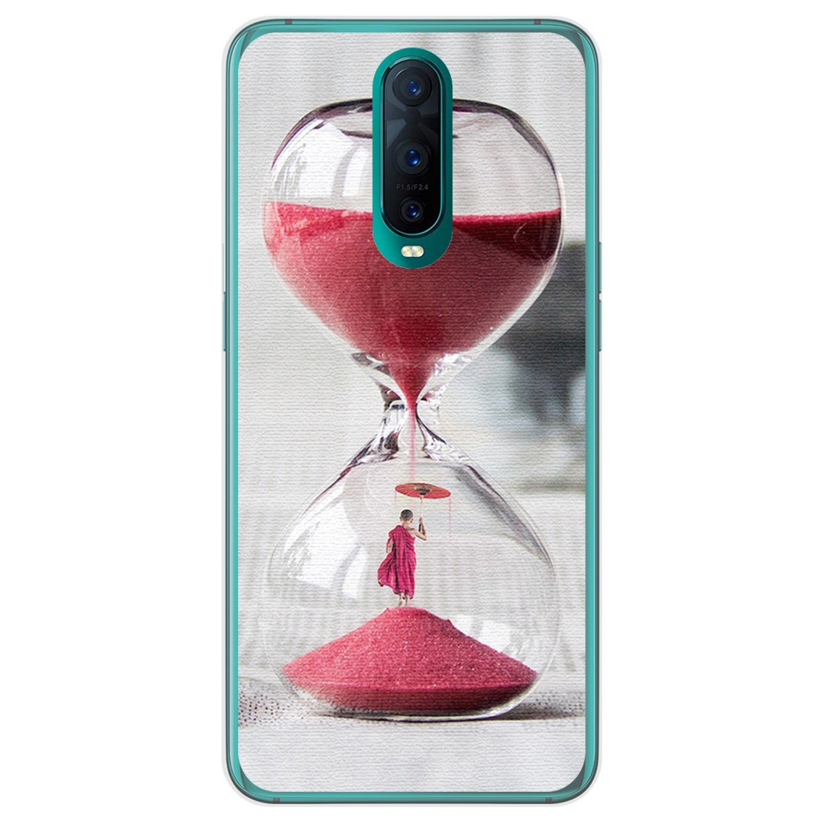 Funda Gel Tpu para Oppo RX17 Pro diseño Reloj Dibujos