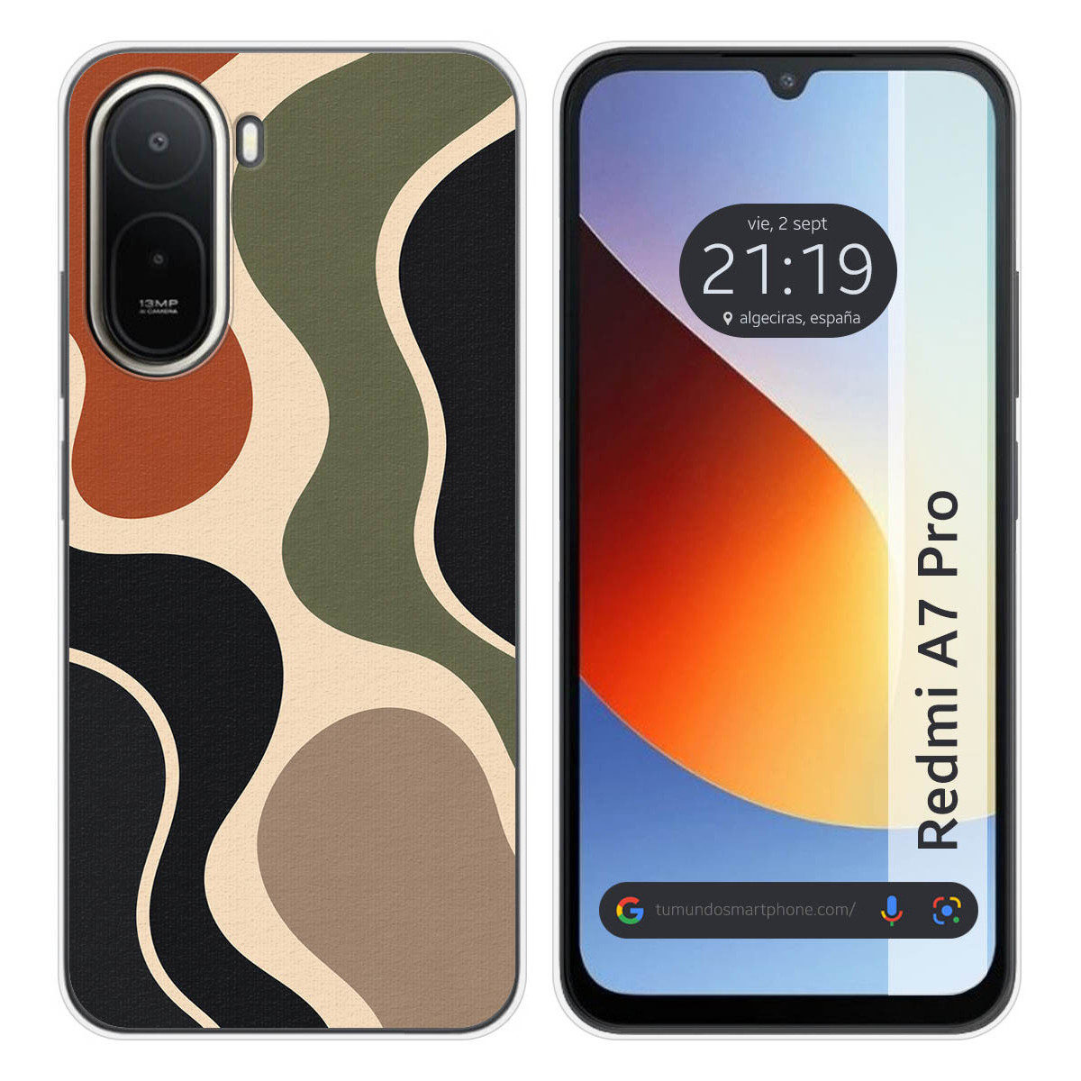 Funda Silicona para Xiaomi Redmi A7 Pro diseño...