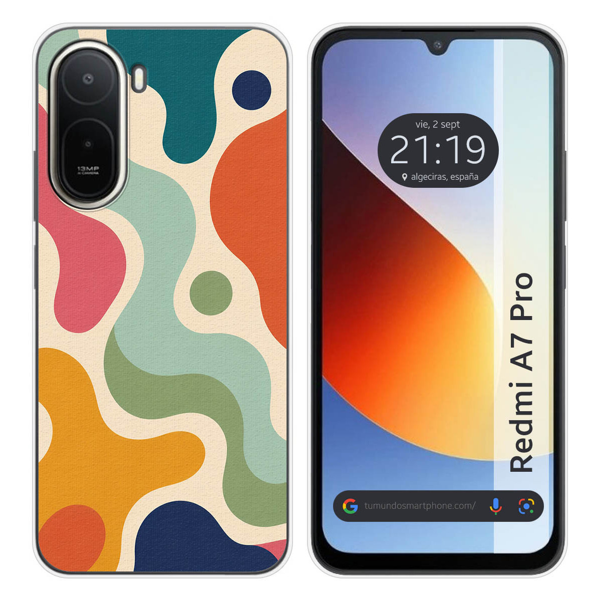Funda Silicona para Xiaomi Redmi A7 Pro diseño...