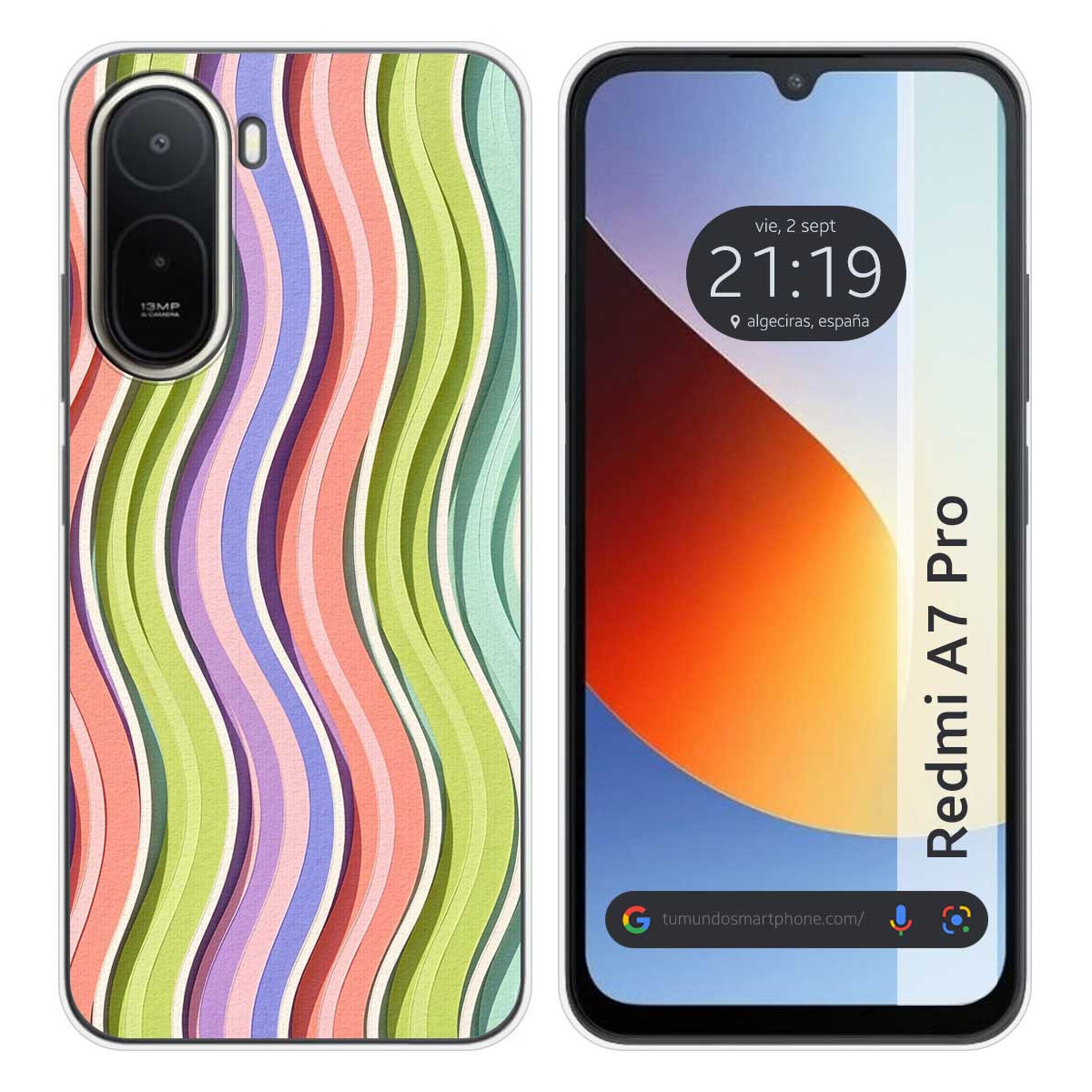 Funda Silicona para Xiaomi Redmi A7 Pro diseño...