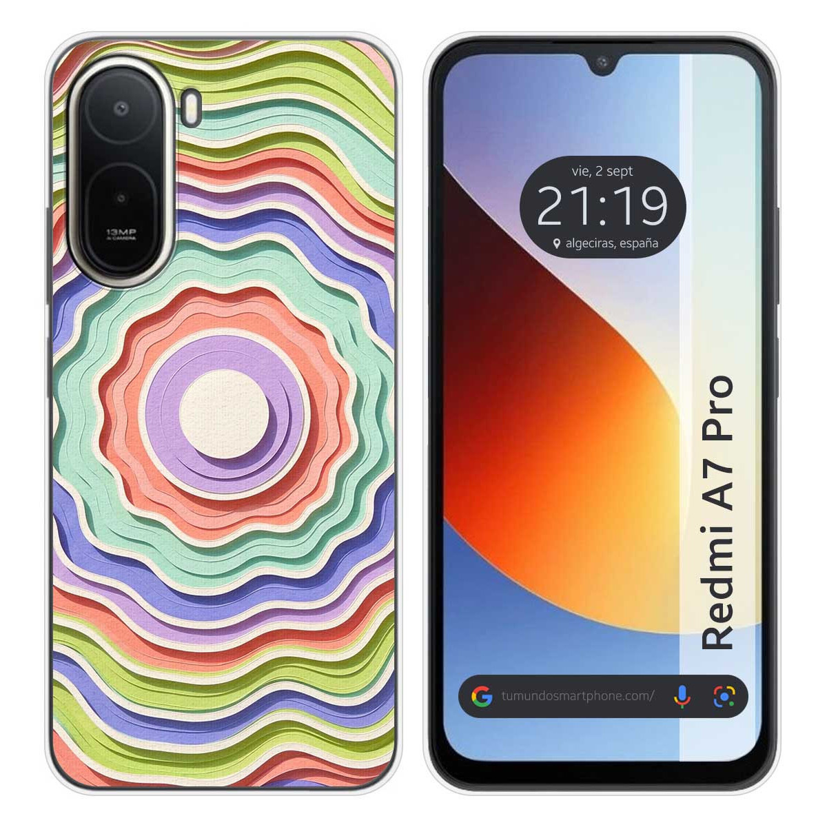 Funda Silicona para Xiaomi Redmi A7 Pro diseño...