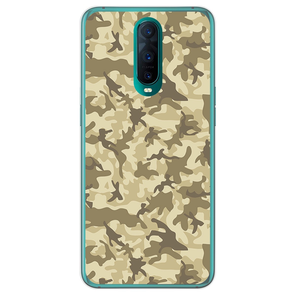 Funda Gel Tpu para Oppo RX17 Pro diseño Sand Camuflaje Dibujos