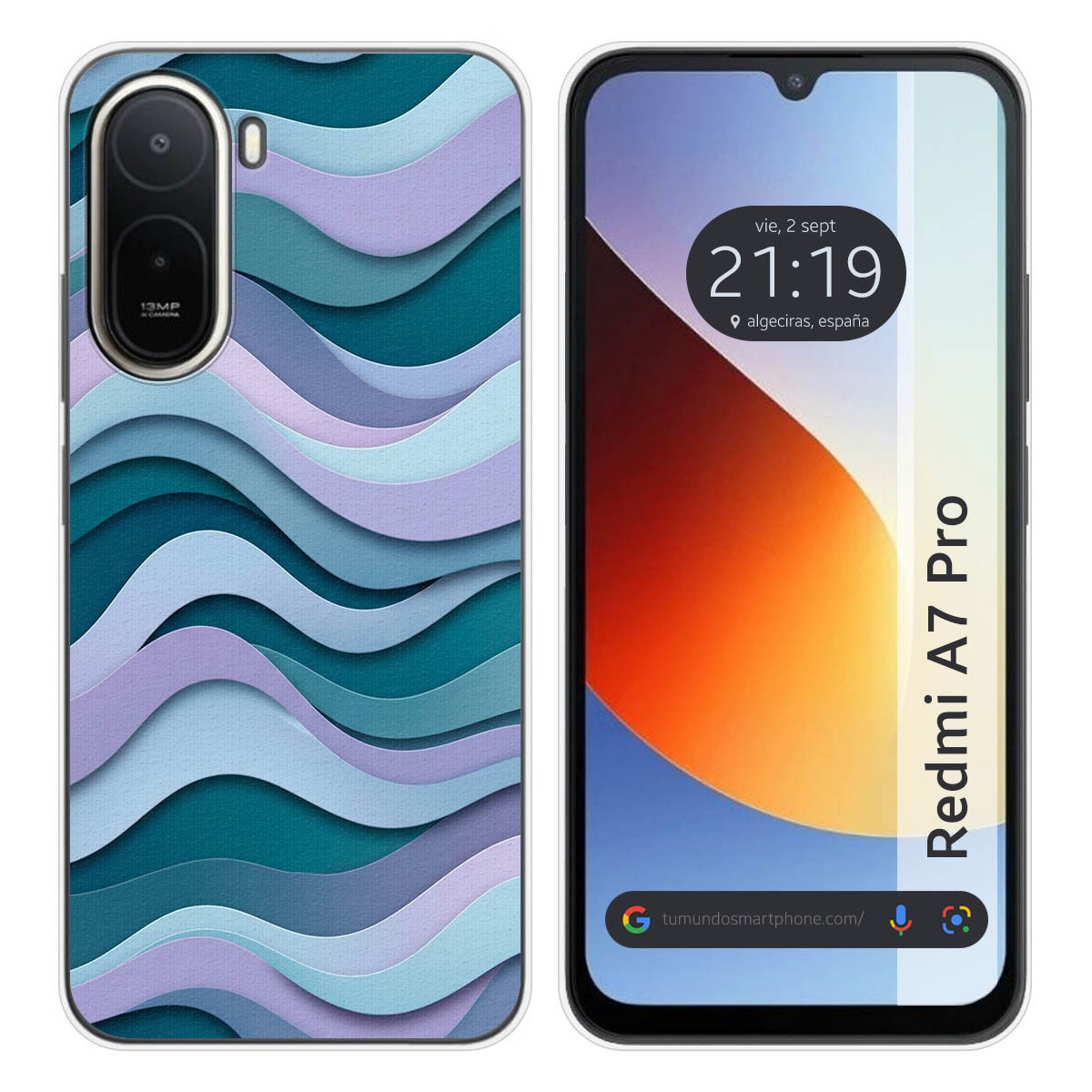 Funda Silicona para Xiaomi Redmi A7 Pro diseño...