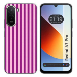 Funda Silicona para Xiaomi Redmi A7 Pro diseño Lines 01...