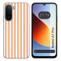 Funda Silicona para Xiaomi Redmi A7 Pro diseño Lines 05...