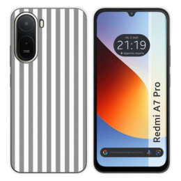Funda Silicona para Xiaomi Redmi A7 Pro diseño Lines 06...