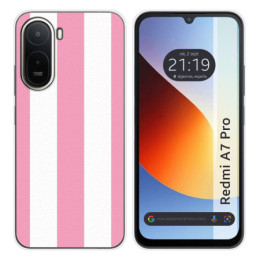 Funda Silicona para Xiaomi Redmi A7 Pro diseño Lines 07...