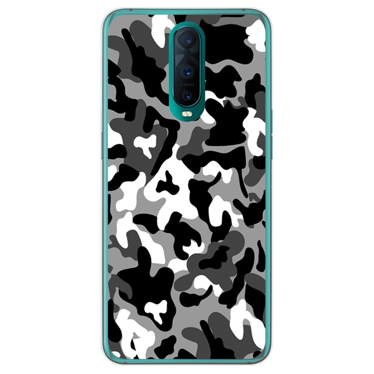 Funda Gel Tpu para Oppo RX17 Pro diseño Snow Camuflaje Dibujos