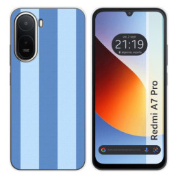 Funda Silicona para Xiaomi Redmi A7 Pro diseño Lines 10...