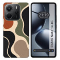 Funda Silicona para Xiaomi Redmi Note 14 4G diseño Splash 02 Dibujos