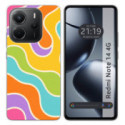 Funda Silicona para Xiaomi Redmi Note 14 4G diseño Splash 03 Dibujos