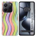 Funda Silicona para Xiaomi Redmi Note 14 4G diseño Splash 06 Dibujos