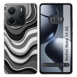 Funda Silicona para Xiaomi Redmi Note 14 4G diseño Splash...