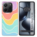 Funda Silicona para Xiaomi Redmi Note 14 4G diseño Splash 09 Dibujos
