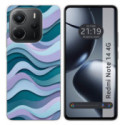 Funda Silicona para Xiaomi Redmi Note 14 4G diseño Splash 10 Dibujos