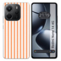 Funda Silicona para Xiaomi Redmi Note 14 4G diseño Lines 05 Dibujos