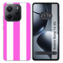 Funda Silicona para Xiaomi Redmi Note 14 4G diseño Lines 09 Dibujos