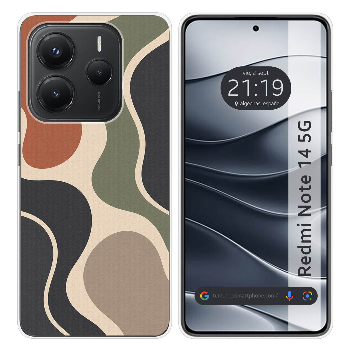 Funda Silicona para Xiaomi Redmi Note 14 5G...