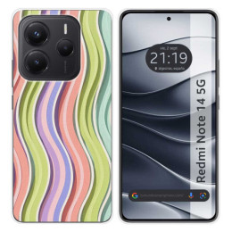Funda Silicona para Xiaomi Redmi Note 14 5G diseño Splash...