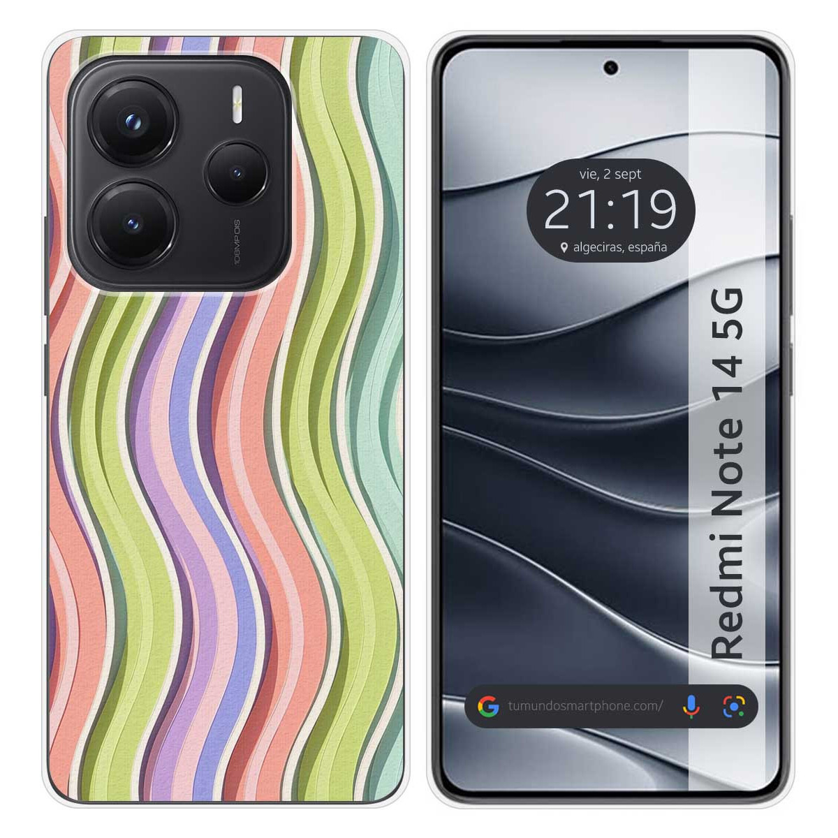 Funda Silicona para Xiaomi Redmi Note 14 5G...