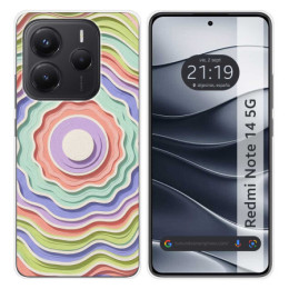 Funda Silicona para Xiaomi Redmi Note 14 5G diseño Splash...